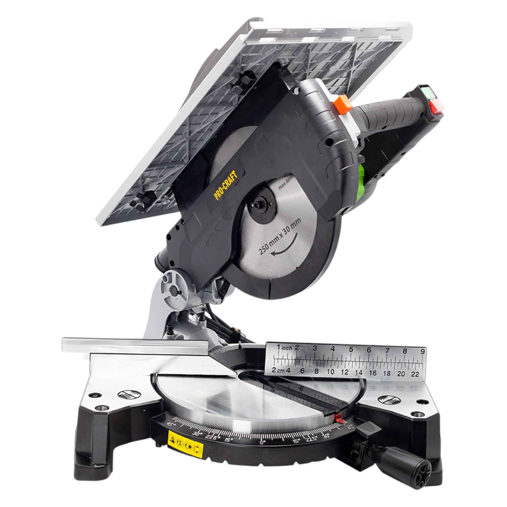 Procraft CMS25 Kapp- und Tischsäge 1800 Watt 250 mm + Sägeblatt (65684621)