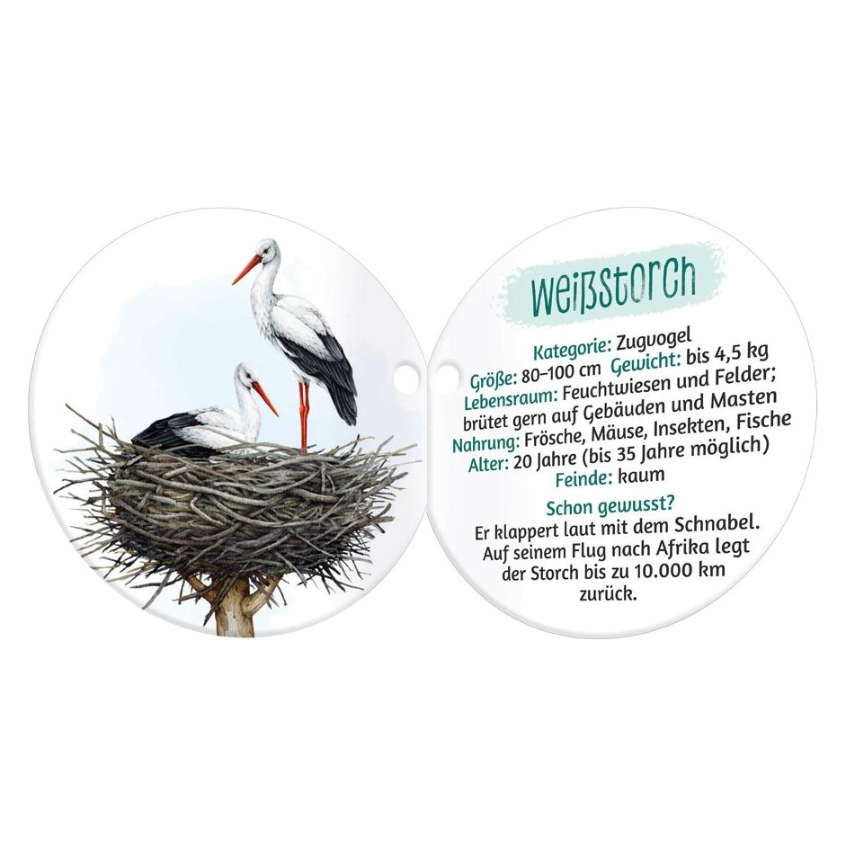 Trötsch - Plüsch Storch 21 cm (8.40 cm) (81246N)