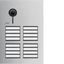 Elcom REQ516Y Türstation Video 16/2 2Draht Edelstahl matt ONE