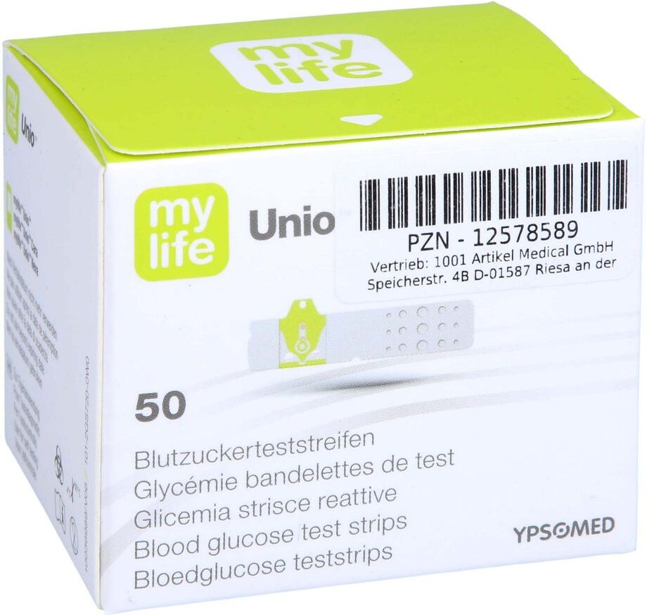 Unio Blutzuckerteststreifen 50stk
