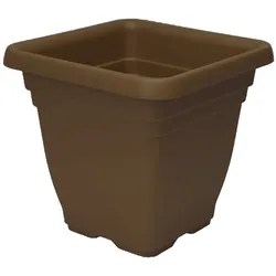 Prosperplast - Pflanztopf Quadro Vulcano 32x32cm in Bronze