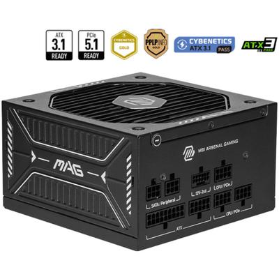 MSI Netzteil "MAG A750GLS PCIE5", schwarz, B:15cm H:8,6cm T:15cm, Netzteile