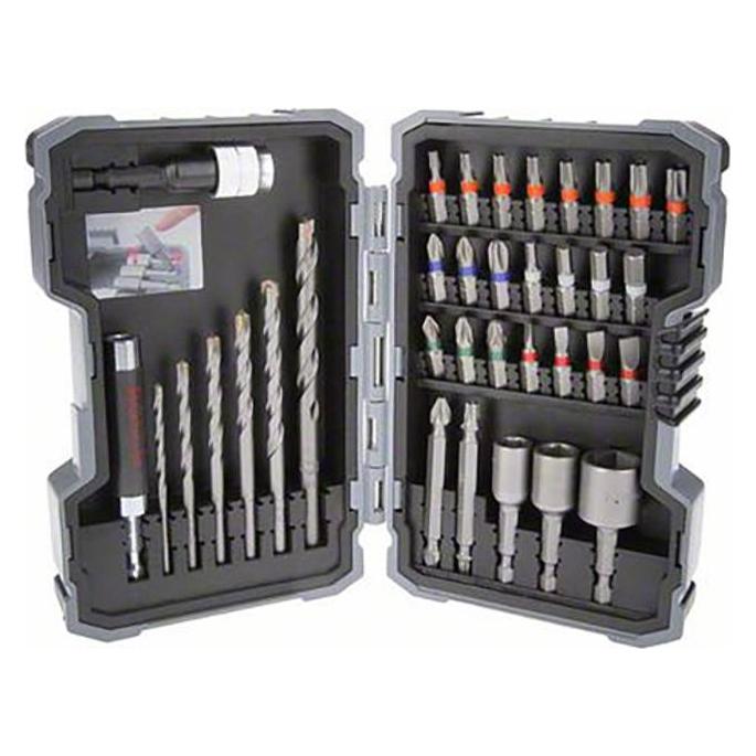 Bosch Professional Mauerwerk-/Schraub-Set, 35-teilig (2607017571)