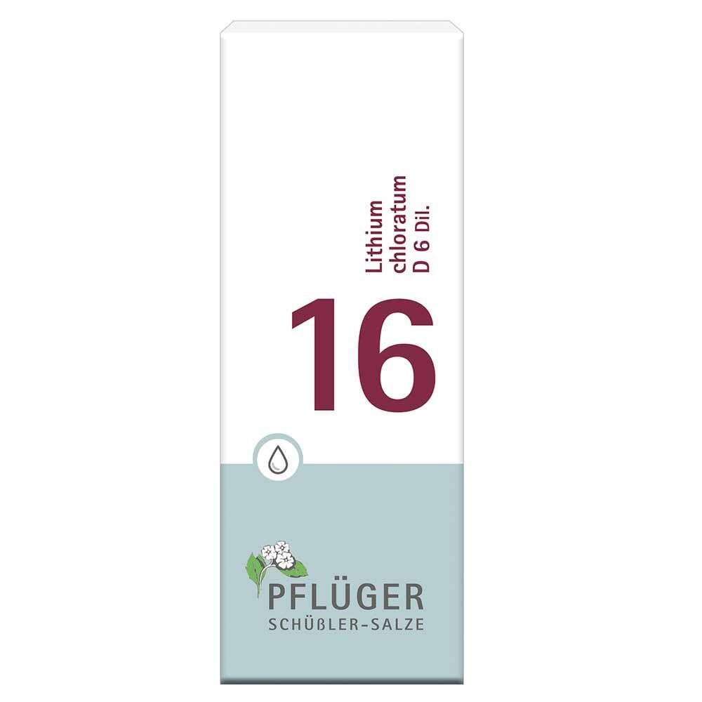 Biochemie Pflüger 16 Lithium chloratum D 6 Tropfen 30 ml