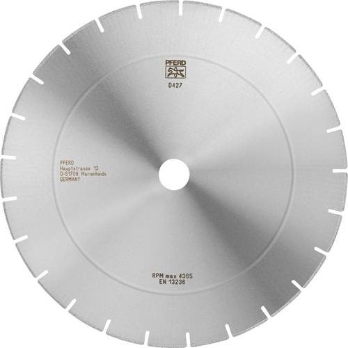 PFERD TOOLS 68435037 D1A1RSS 350-2,8-30,0 D 427 GAS2 Diamanttrennscheibe Durchmesser 350mm Bohrungs-Ø 30mm Duroplast, Technische
