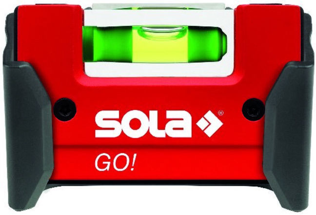 SOLA Mini-niveau à bulle Go Clip 7,5 cm (01620201)