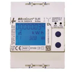 NZR EcoCount SL 5/1A MID Modbus 0.01-1(6) 3x230/400V 33420505
