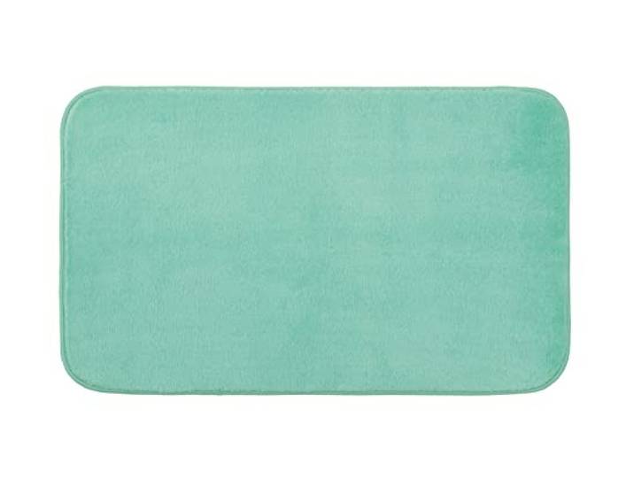 Gözze - Premium Rutschfester Badteppich, RIO, 100% Microfaser, 60 x 100 cm - Mint