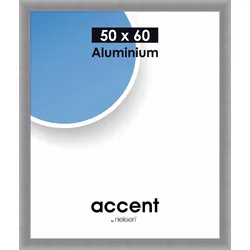Bilderrahmen LARGO (LB 50x60 cm) - silber - LB 50x60 cm