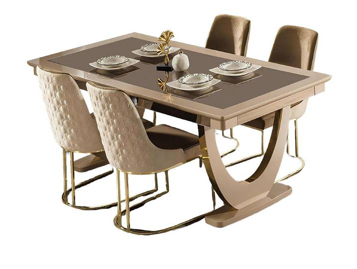 Xlmoebel Esstisch Luxuriöser Esstisch aus massivem Holz im italienischen Design (Esstisch, Esstisch), Hergestellt in Europa