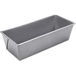 Städter Kastenform 24 x 10 cm / H 7 cm Silber, Backform, Silber