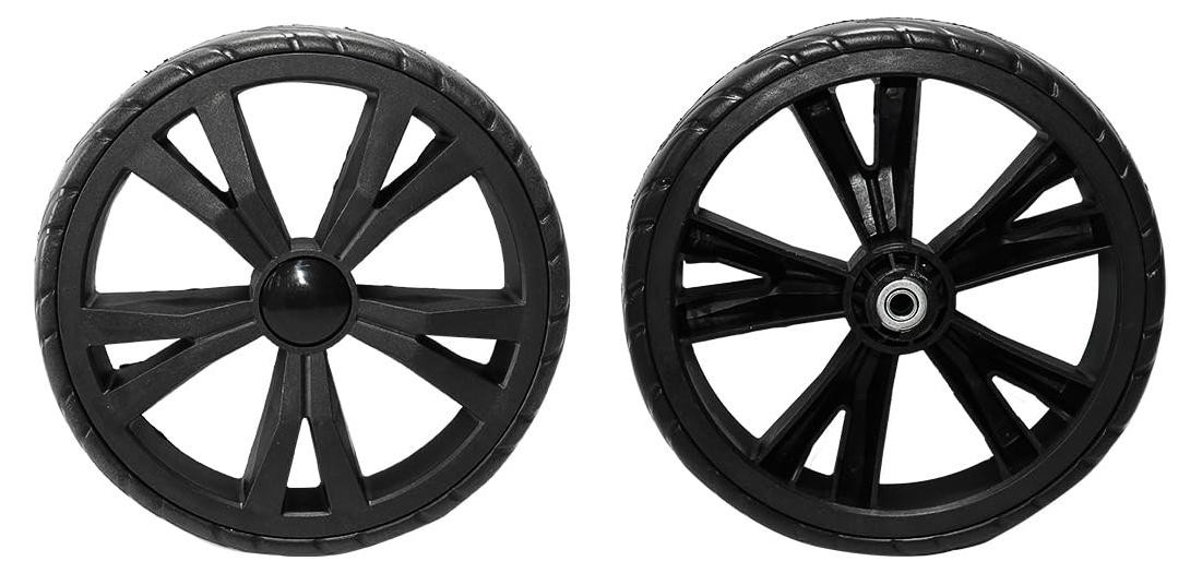 Dripio Reservewielen voor winkelwagens en karren, 21 cm, 2 stuks