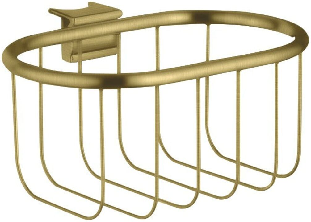 Hansgrohe Seifenkorb Axor Montreux Met., Wandmont., 160x83mm, brushed brass (42066950)