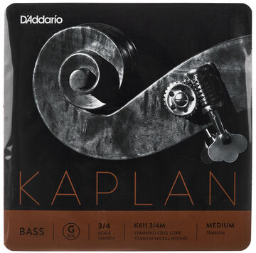 Daddario K611-3/4M Kaplan Bass G med.