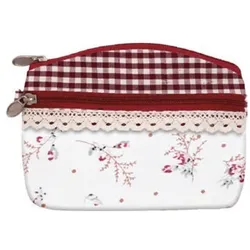Patchwork Mini-Kosmetiktasche 067 berry white