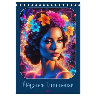 Élégance Lumineuse (Calendrier de bureau 2027 DIN A5 horizontal), CALVENDO calendrier mensuel