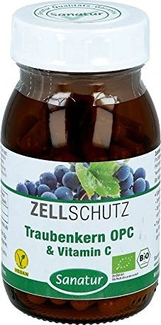 OPC Traubenkern & VIT C Bio 90 St Kapseln