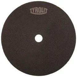TYROLIT Trennscheibe zum Trennen und Sägeschärfen DxTxH 200x1,5x20 Für Stahl und HSS, Form: 41N - gerade Ausführung (gewebelose Trennscheibe), Art. 1254