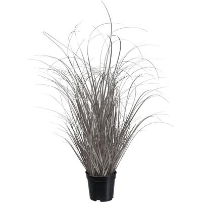 Kunstgras CREATIV GREEN "Gras", silber, H:73cm, Kunststoff, Kunstpflanzen, in moderner Farbgebung
