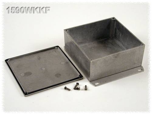 Hammond Electronics 1590WKKF Universal-Gehäuse 125 x 125 x 57 Aluminium Natur 1St.