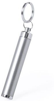 Porte-clés personnalisé lampe Bimox argenté