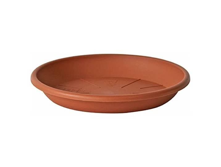 Euro3Plast 1960.01 Medea 5 Stück Untersetzer 82 cm Ø aus Kunststoff in der Farbe: Terrakotta Innen- und Außenbereich
