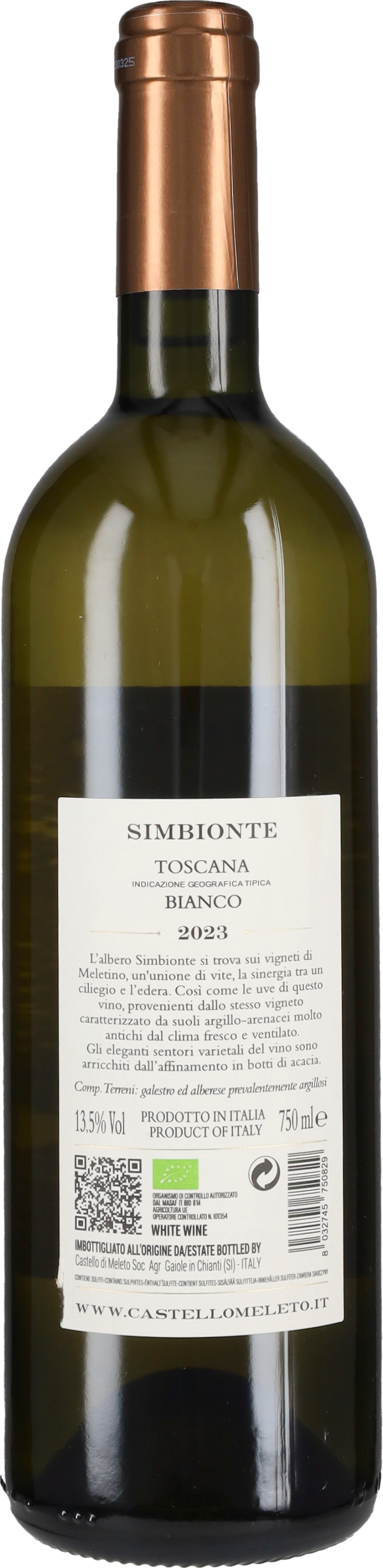 Bianco 'Simbionte' Castello di Meleto 2023
