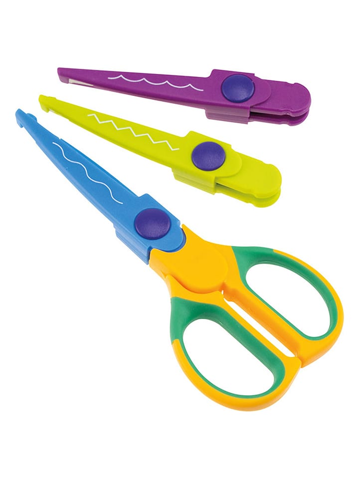 BLS 3-in-1 Konturenschere in Bunt - onesize