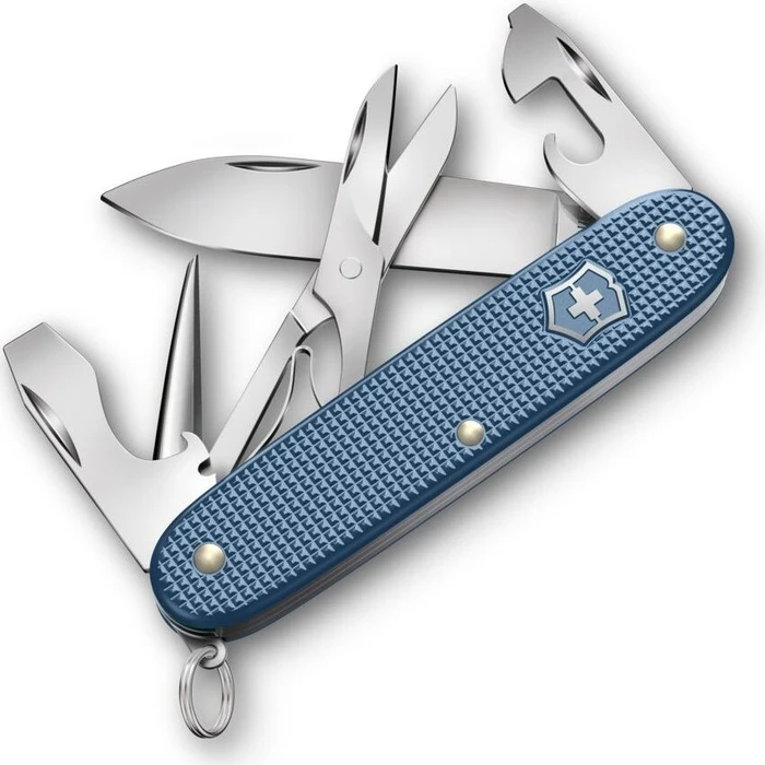Victorinox Pioneer X Alox Limited Edition 2026, 93 mm, gletscherblau
