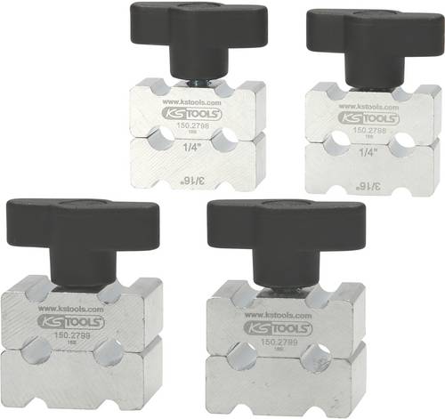 KS Tools 150.2795 Bremsleitungs-Biege-Werkzeug-Satz, 4-tlg