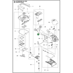 Original Husqvarna Lenkerarm EPOS für Automower 435X AWD 435X AWD NERA 535 AWD und 535 AWD EPOS