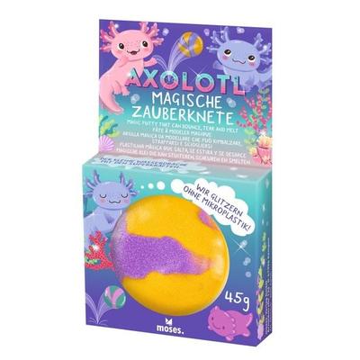 Magische Axolotl-Zauberknete