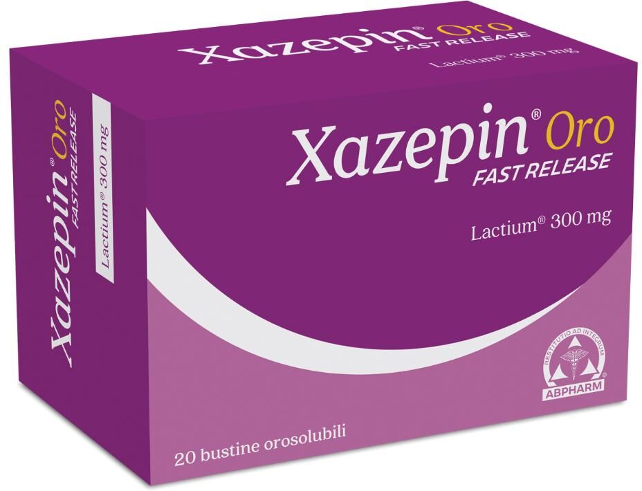 A.B.PHARM Srl AB Pharm, Xazepin Oro Fast Release, 20 Bustine