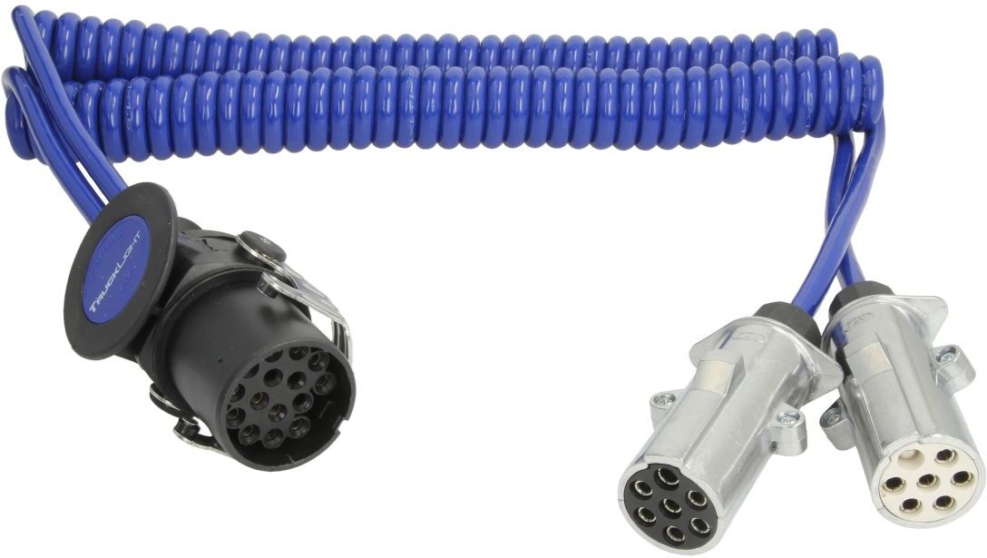 Spiralischer elektrischer Draht TRUCKLIGHT AD-15/7-ALU-3.5M-AN