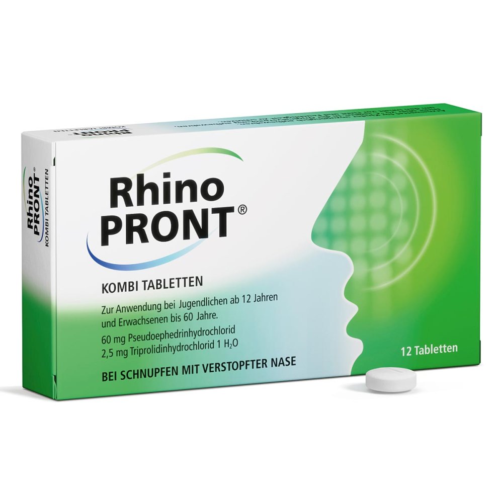 Recordati Pharma GmbH Rhinopront Kombi Tabletten 07387611