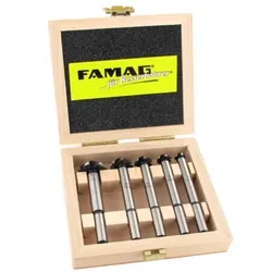 Famag Krauskopf-Satz 5-tlg Versenker im Holzkasten 10 13 16 20 25 mm 1775.505.00