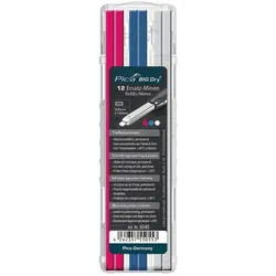 Pica Ersatzminen für Tieflochmarker-Bleistift »Big Dry Tiefbau 6040« 2,0 - 5,0 mm blau