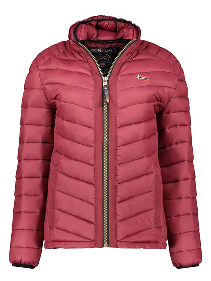 Geographical Norway Steppjacke in Rot - L