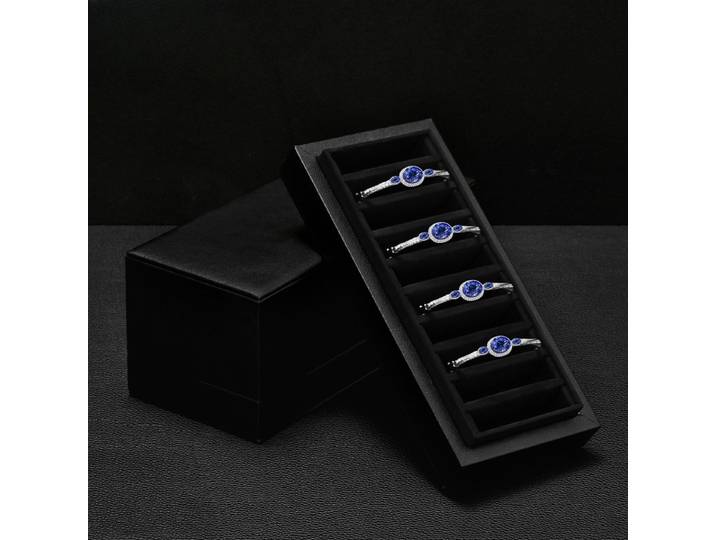 Boîte de rangement pour bracelets en velours, étui anti-collision et anti-oxydation pour bracelets en jade, organisateur de bijoux pour bracelets en jadéite et jade blanc