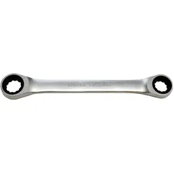 SW-Stahl, Schraubenschlüssel, S1599-10X11 Doppelring- Ratschenschlüssel 10 x 11 mm (10 mm, 11 mm)