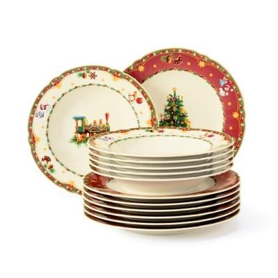 Seltmann Weiden Marie-Luise Weihnachtsnostalgie Tafelservice 12tlg.