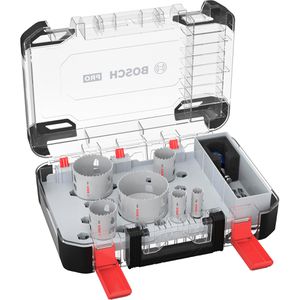 Bosch Lochsäge PRO Multi Material PC Plus, 9-teilig, Ø 19 - 83mm, für Holz, Gips, Kunststoff, Metall