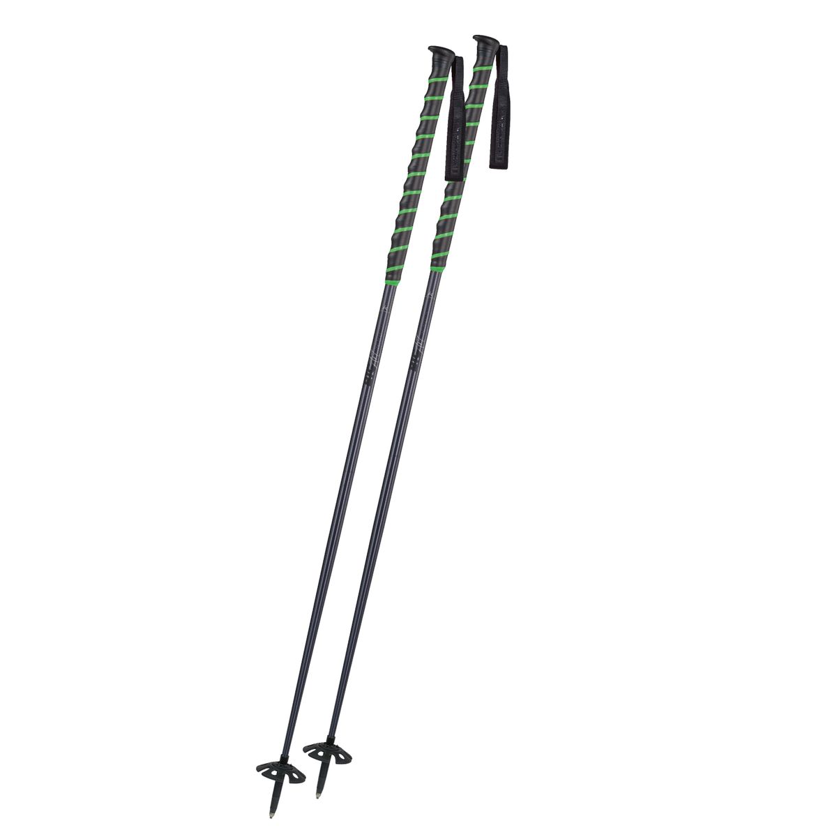 Komperdell BIG ART Ti stripe black/ neongreen (10) 135 1442304-10-135