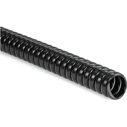 HellermannTyton, Kabelschutz + Kabelführung, Spiralschlauch schwarz 1 Meter SPS50 (Kabelspiralschlauch, 100 cm)