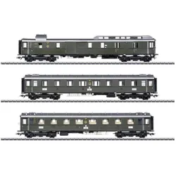 Märklin 42490 H0 3er-Set Schnellzugwagen PwPost4ü-28 der DRG (Spur H0)