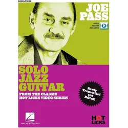 Joe Pass - Solo Jazz Guitar Instructional Book, Fachbücher
