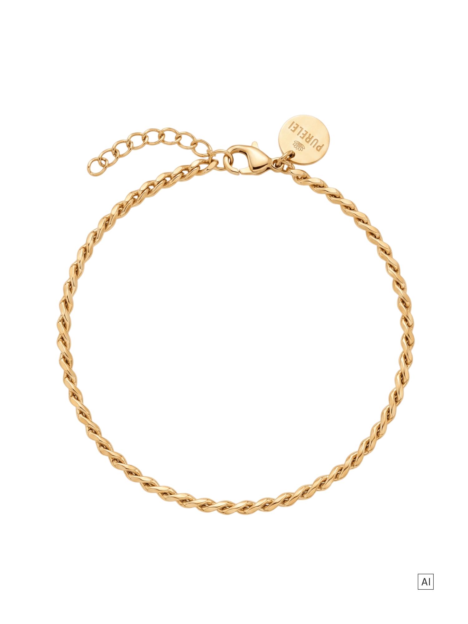 PURELEI Wheat Armband, verstellbare Länge