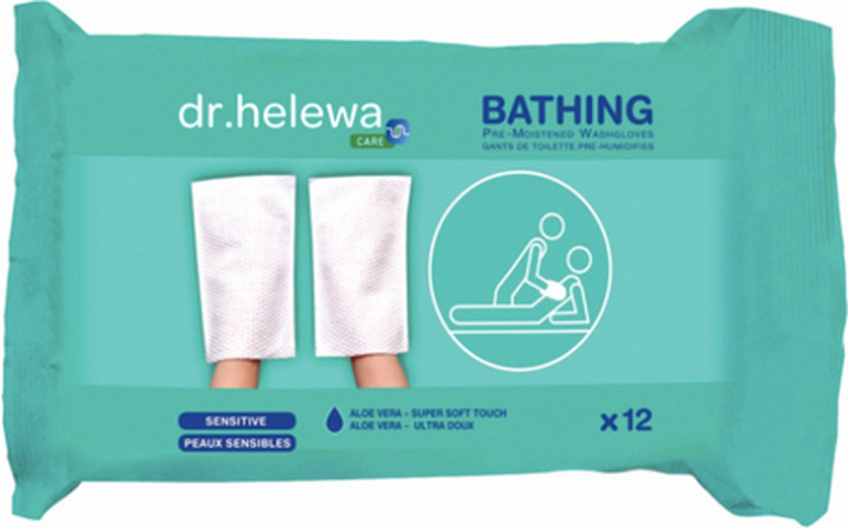 Careland Professionals Dr Helewa Vochtige Eco Washandjes