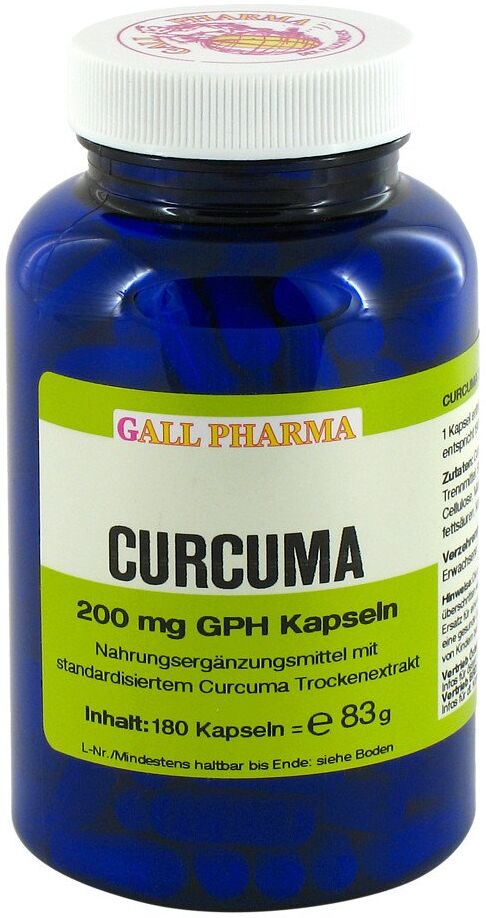 Curcuma 200 mg Kapseln 180stk