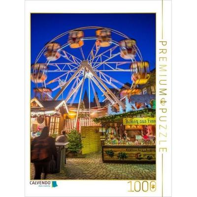 CALVENDO Puzzle Weihnachtsmarkt Goslar | 1000 Teile Lege-Größe 64x48cm Foto-Puzzle für glückliche Stunden